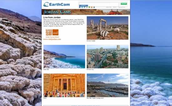 الاردن الاول في الشرق الاوسط لاطلاق كاميرات بث حي في المواقع السياحية